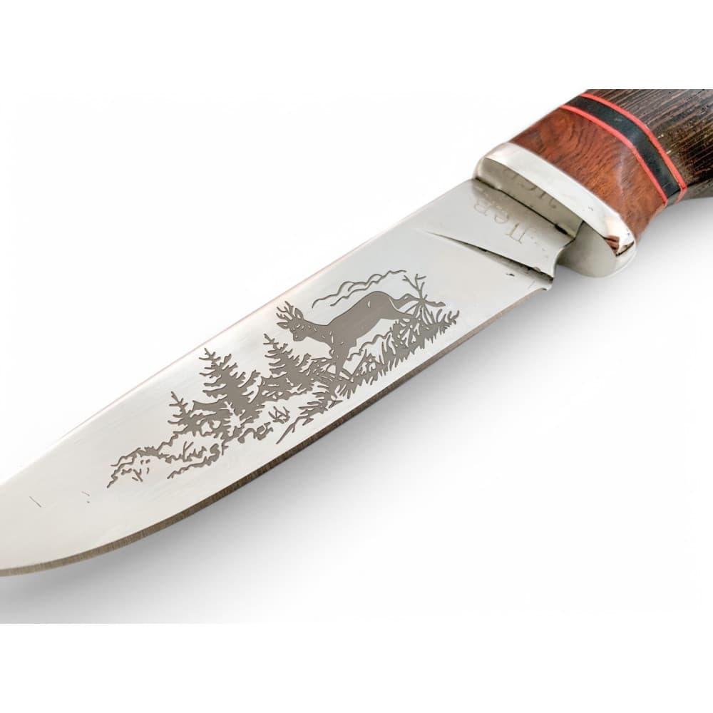 Lovački Nož Gravura Jelena 65X13