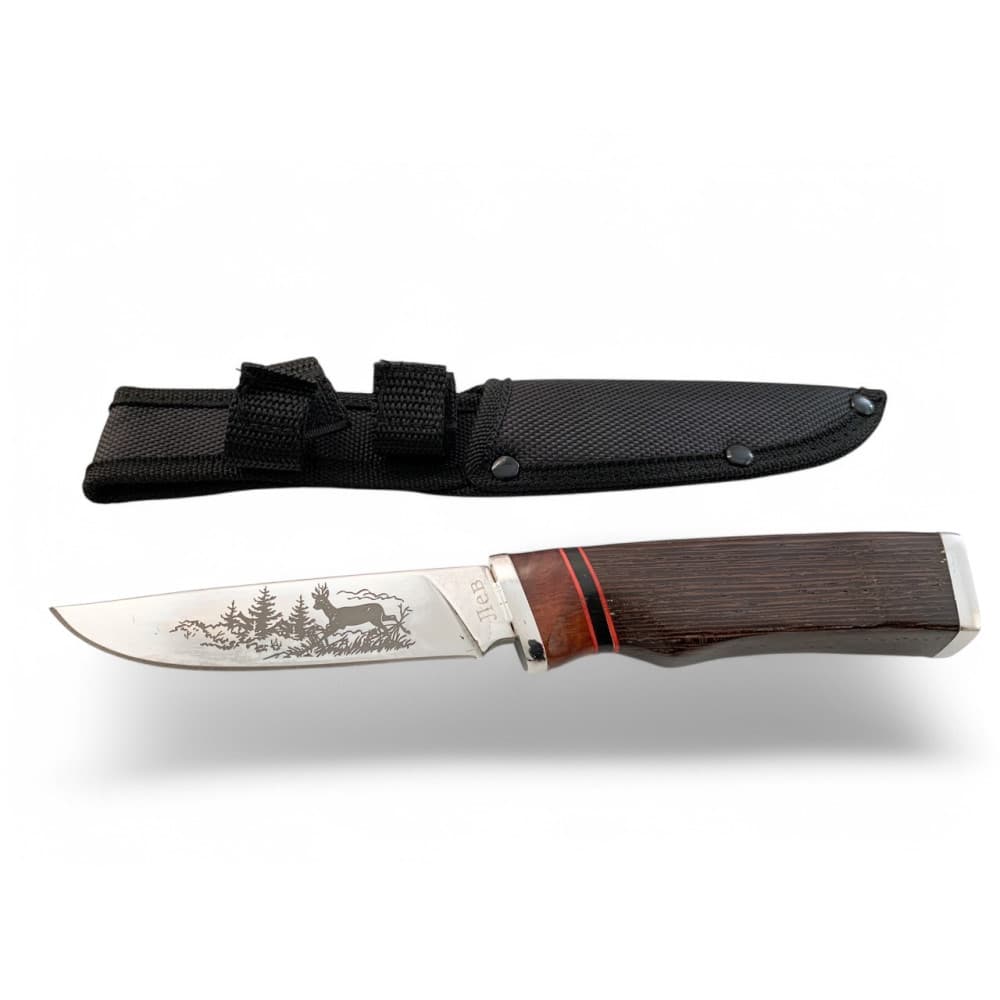 Lovački Nož Gravura Jelena 65X13