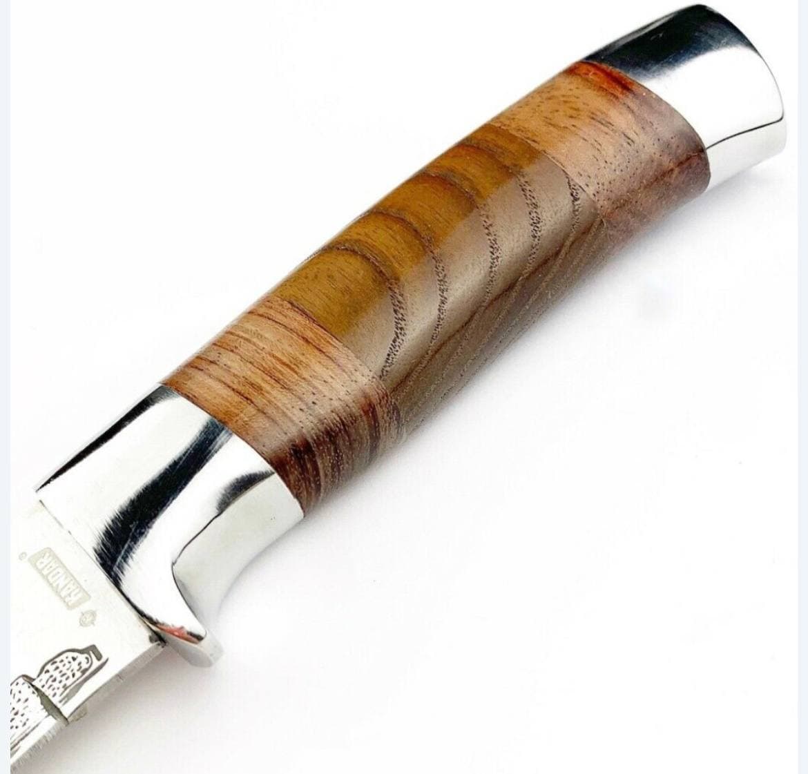 Lovački Nož Gravura Vuka 65x13