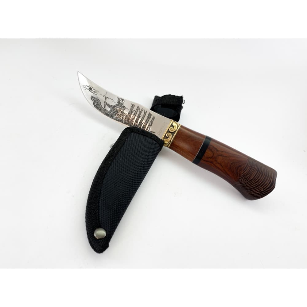 Lovački Nož Gravura Lovca 65X13