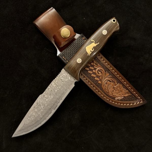 Lovacki Noz Der Hunt Bul - Damaskus